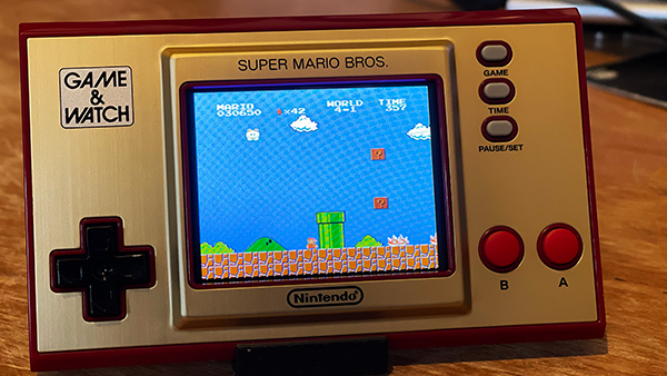 Nintendo's Super Mario Bros. Game & Watch is a throwback for